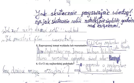 Propozycje dzieci