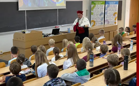 Rektor PŁ prof. Krzysztof Jóźwik w czasie inauguracji