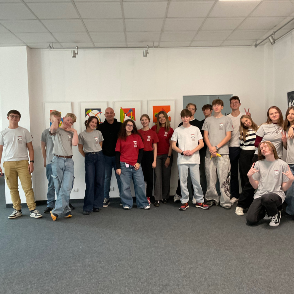 Wolontariusze ŁUD podczas warsztatów